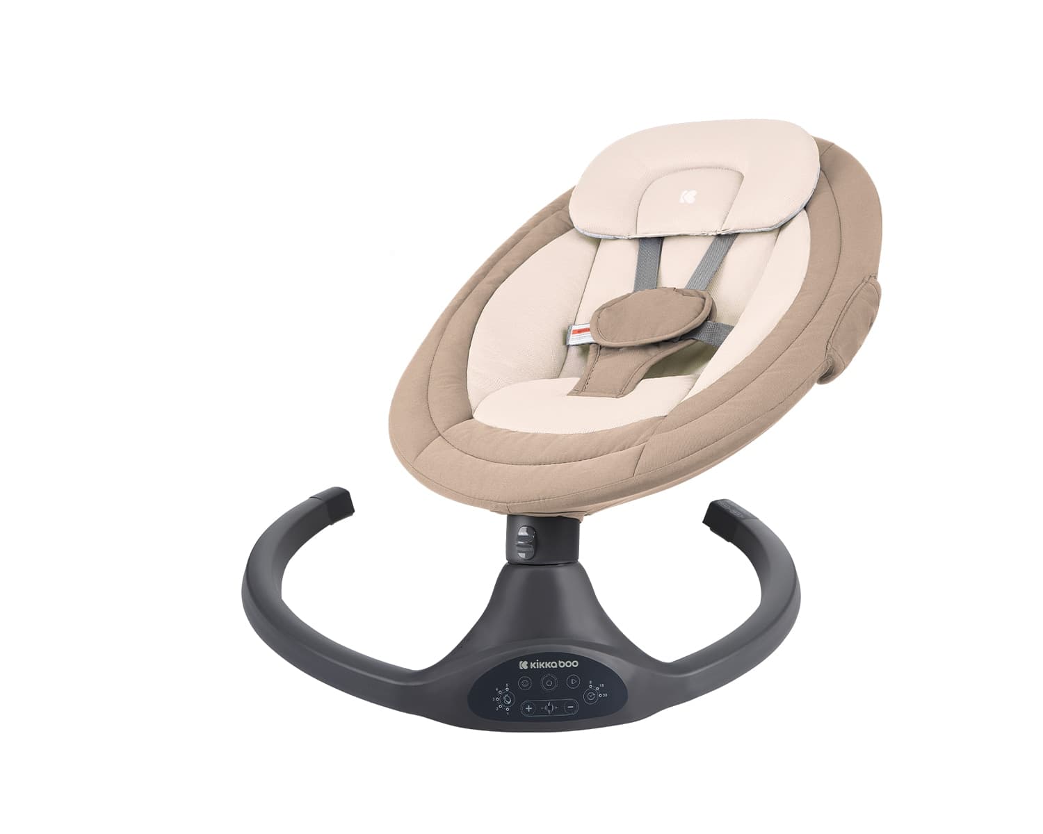 Altalena elettrica side to side Codie Beige Kikkaboo - 4
