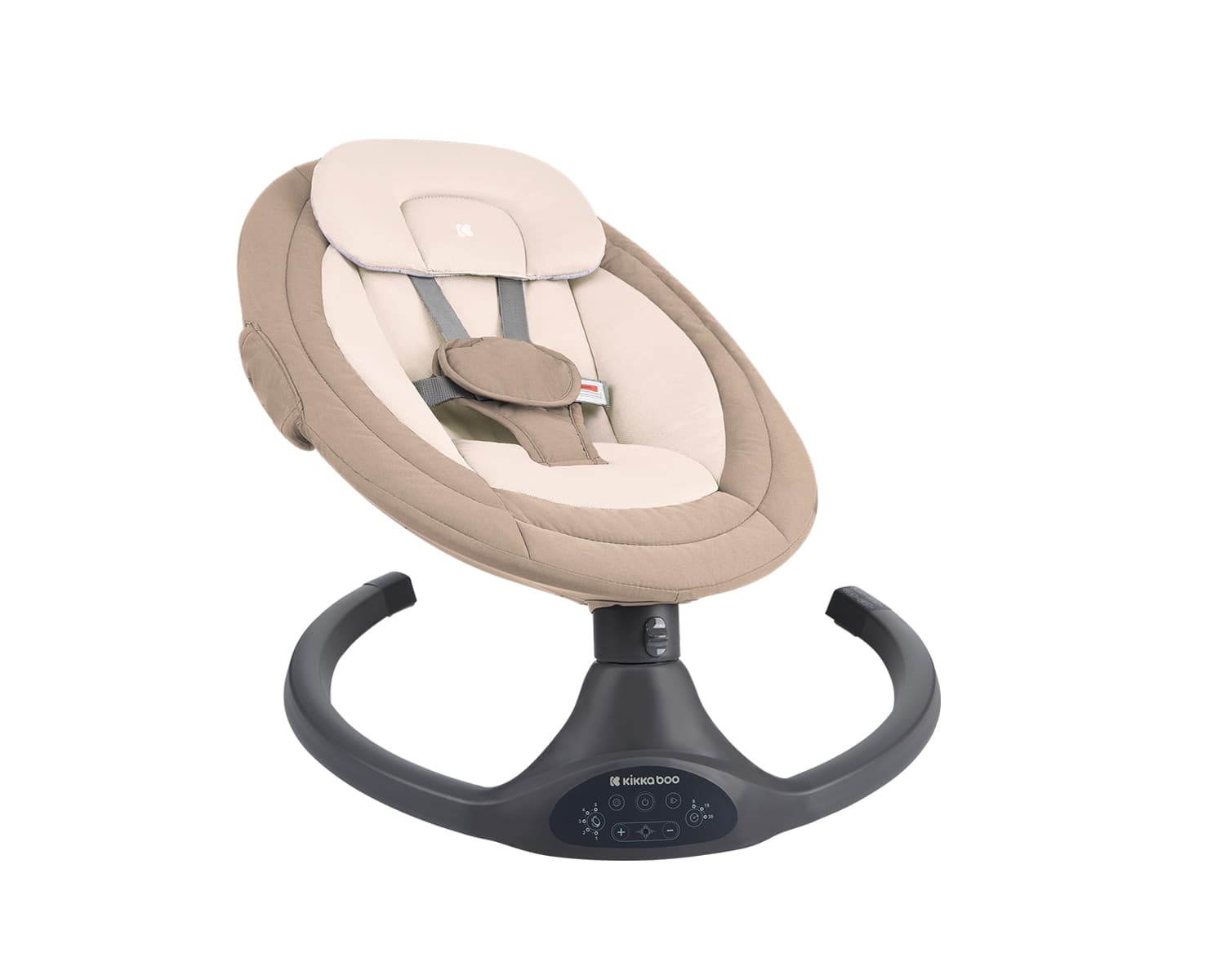 Altalena elettrica side to side Codie Beige Kikkaboo - 5