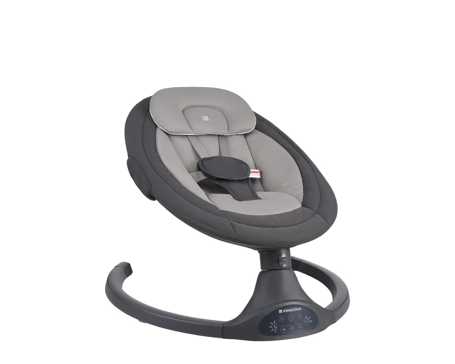 Altalena elettrica side to side Codie Grigio Scuro Kikkaboo - 2