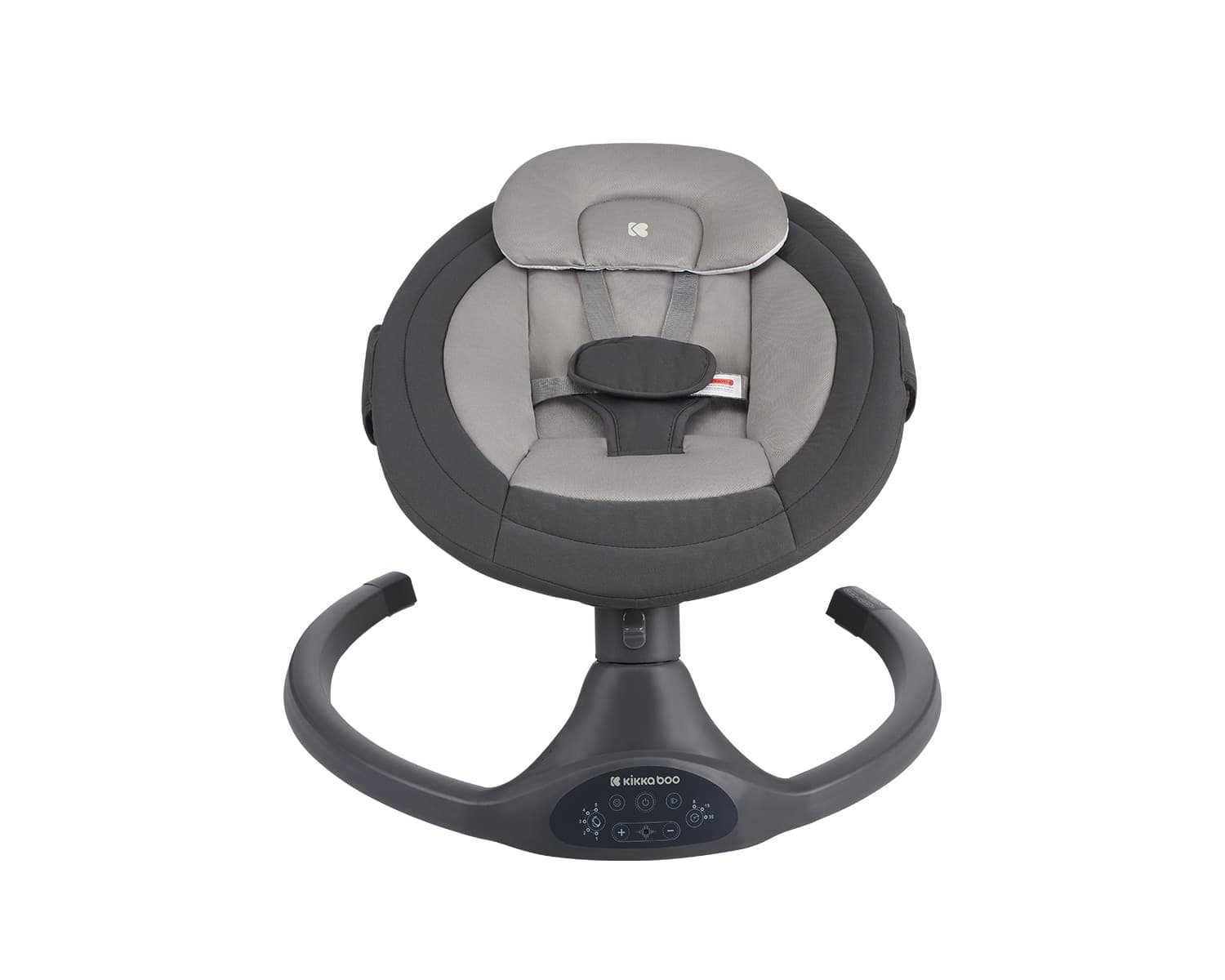 Altalena elettrica side to side Codie Grigio Scuro Kikkaboo - 3
