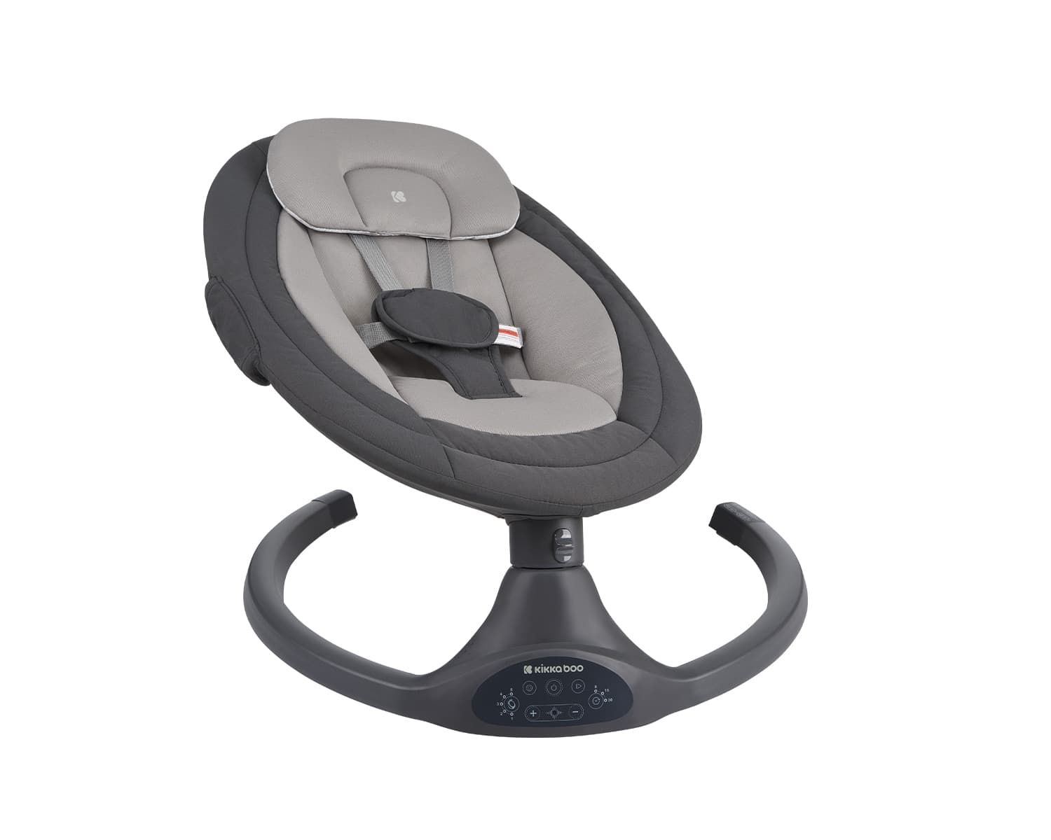 Altalena elettrica side to side Codie Grigio Scuro Kikkaboo - 5