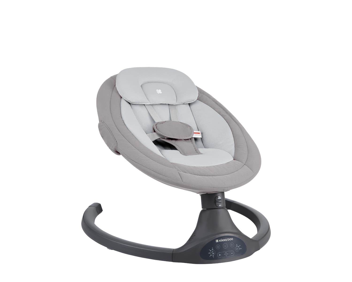 Altalena elettrica side to side Codie Grigio Chiaro Kikkaboo - 2