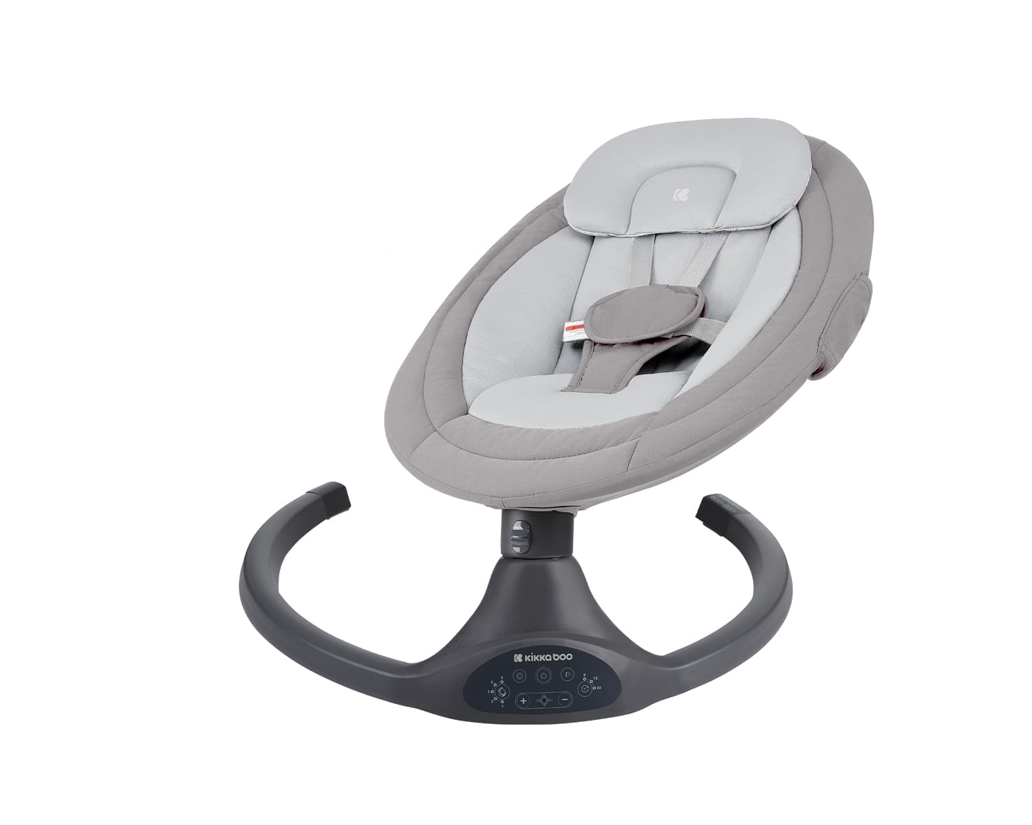 Altalena elettrica side to side Codie Grigio Chiaro Kikkaboo - 4