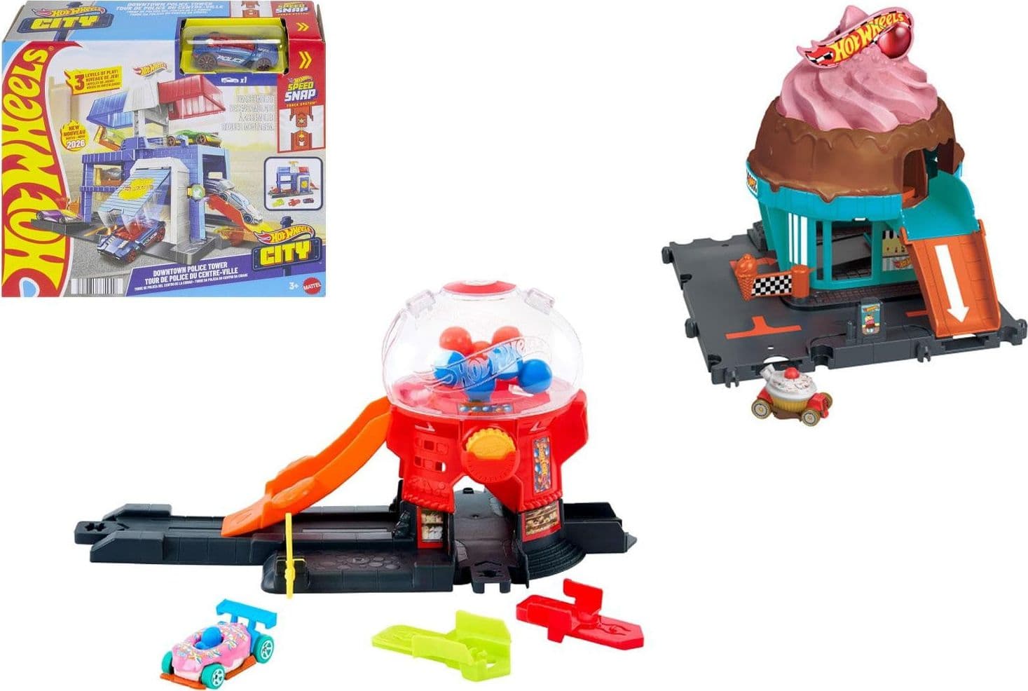 Hot Wheels Playset 3 modelli - 3