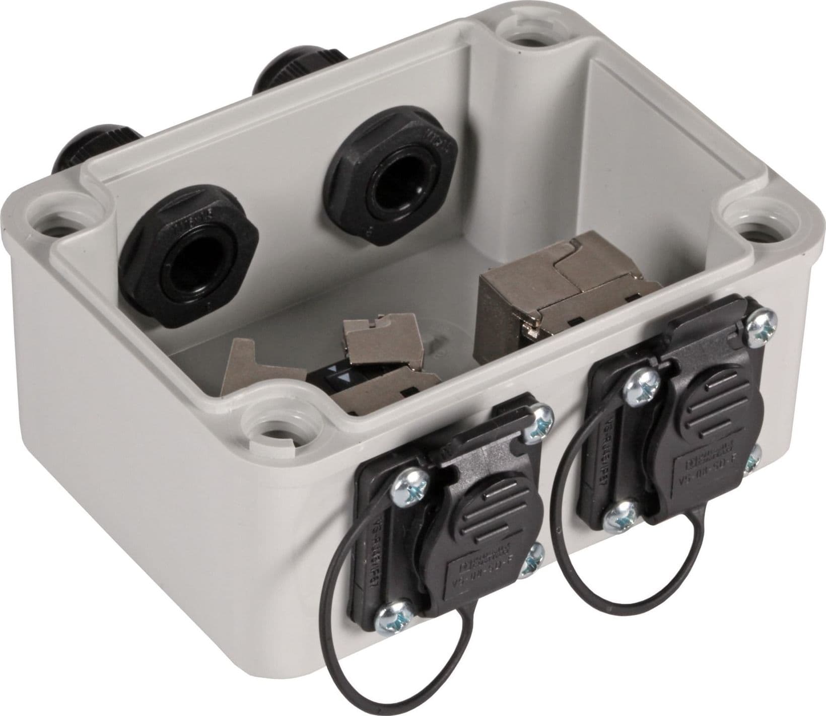 Scatola di Distribuzione IP67 2xRJ45 Cat.6A - 5