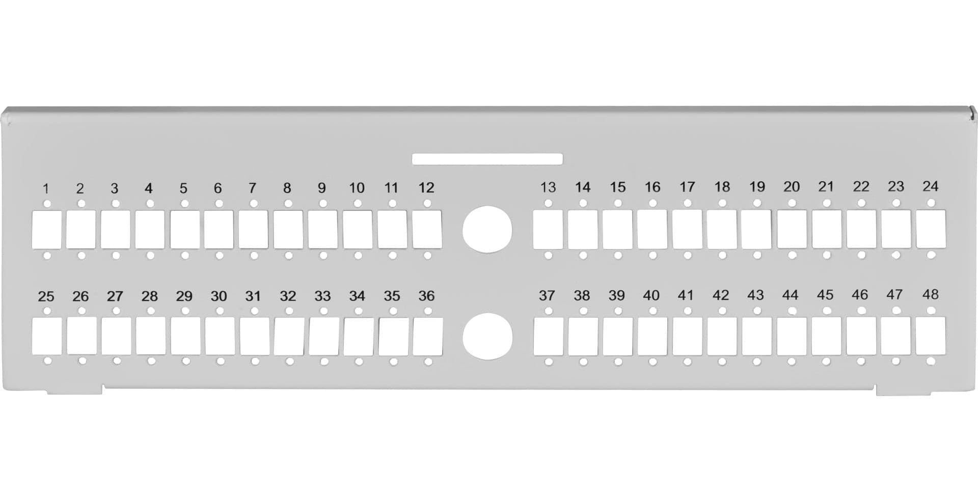 Pannello di Distribuzione Fibra Ottica 48 SC-Simplex per Box a Muro I-CASE FO-MWD2 - 13