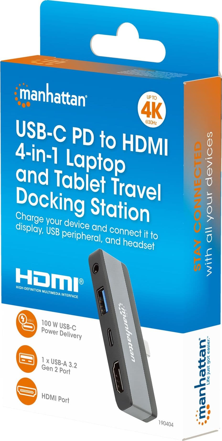 Docking Station da Viaggio USB-C&trade PD a HDMI 4 in 1 - 13