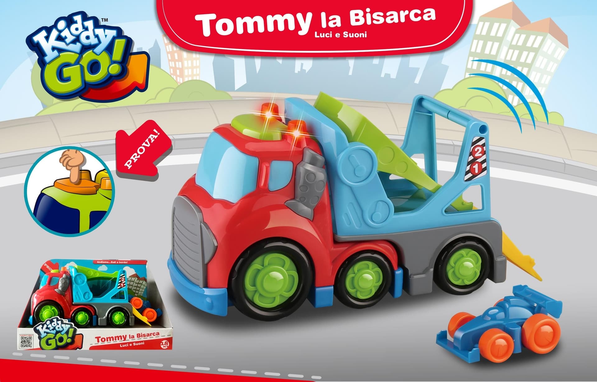 KiddyGO Tommy La Bisarca luci suoni - 3