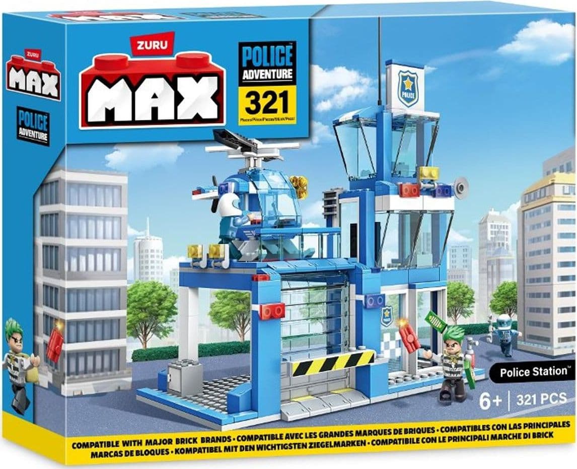 Max Stazione Polizia Media 321pz - 2