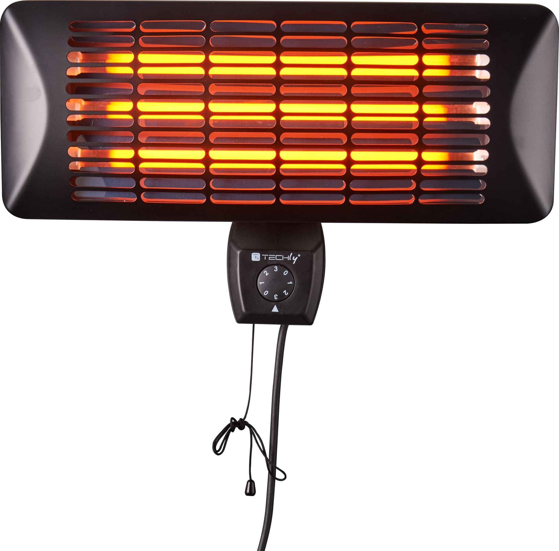 Stufetta da Parete al Quarzo per Interno Esterno IP24 2400W - 11