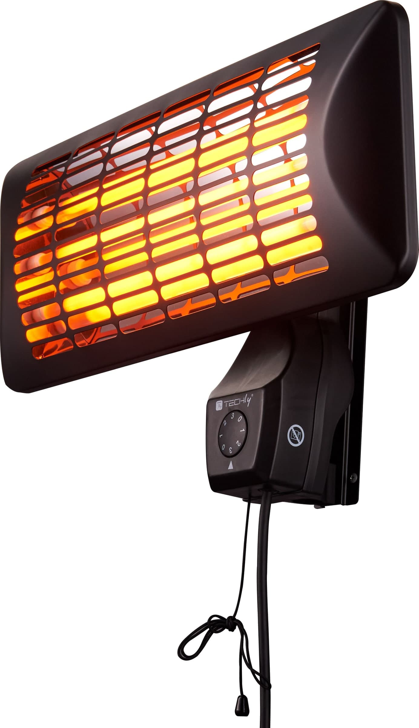 Stufetta da Parete al Quarzo per Interno Esterno IP24 2400W - 13
