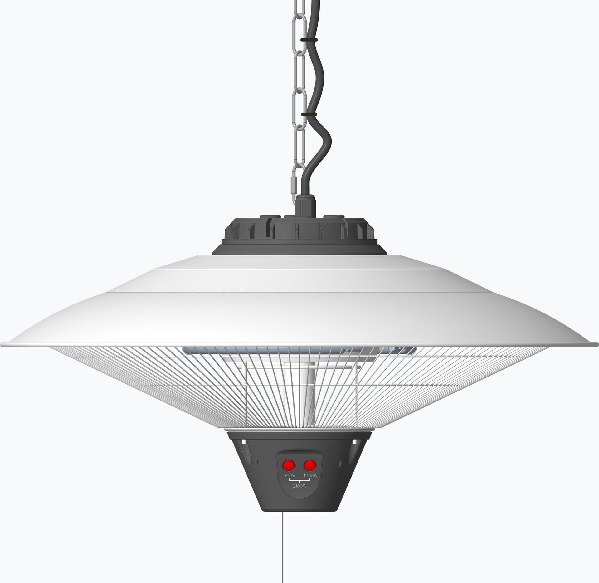 Riscaldatore Radiante da Soffitto per Interno Esterno IP34 2100W - 14