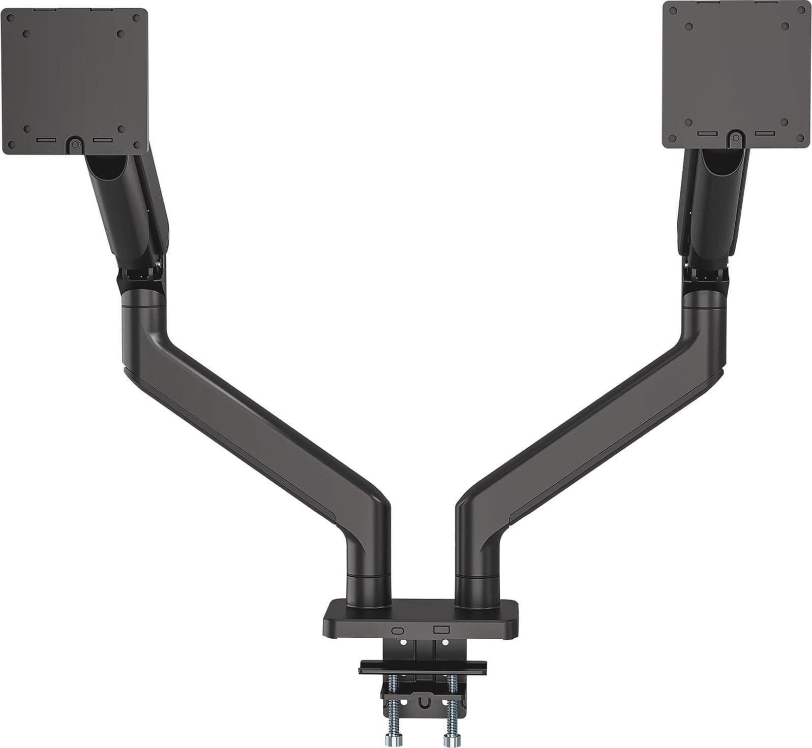 Supporto da Scrivania per Doppio Monitor 17-45'' con Molla Meccanica in Alluminio - 17