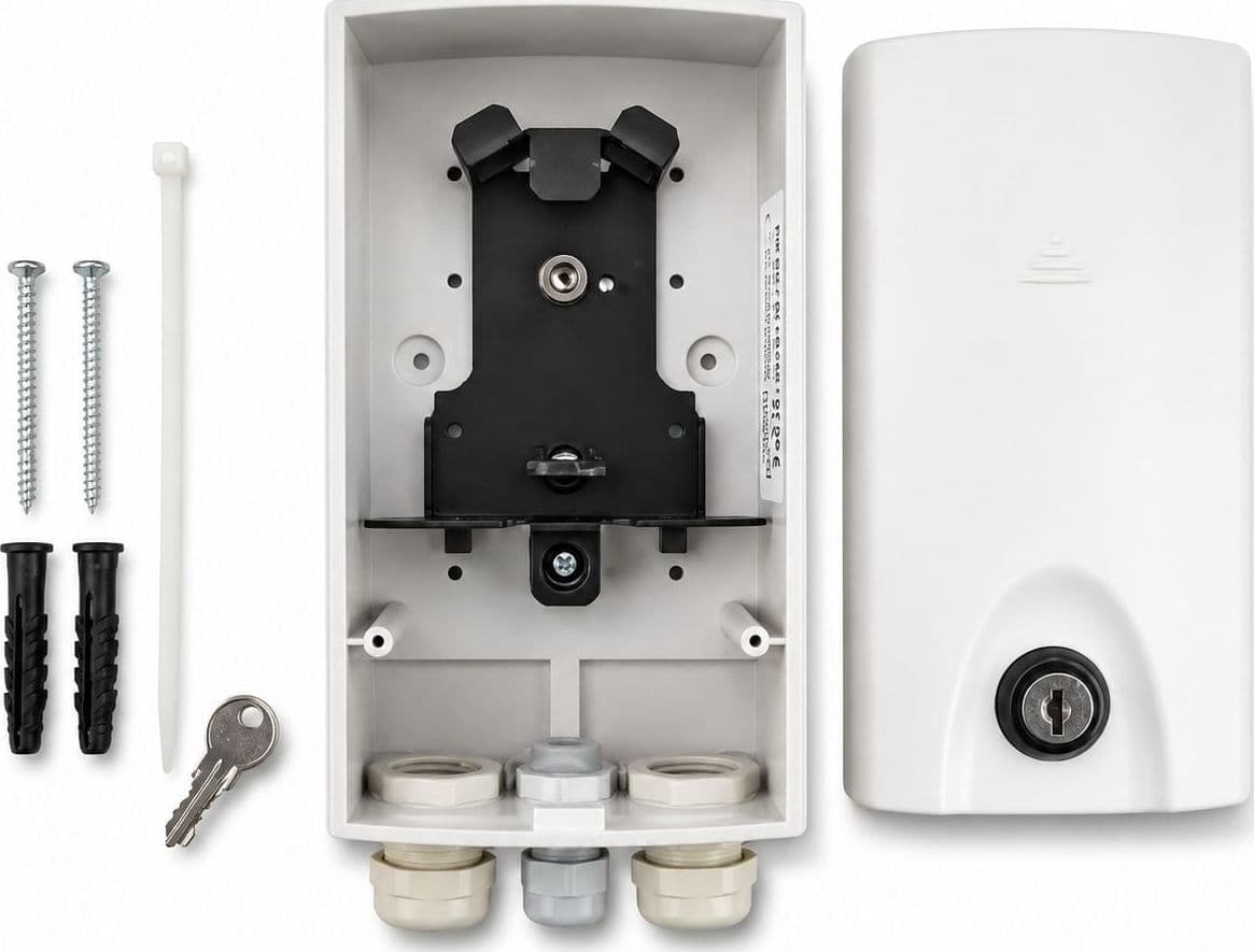 Scatola di Distribuzione Fibra Ottica Compatta IP54 SC/LC RAL7035 - 5