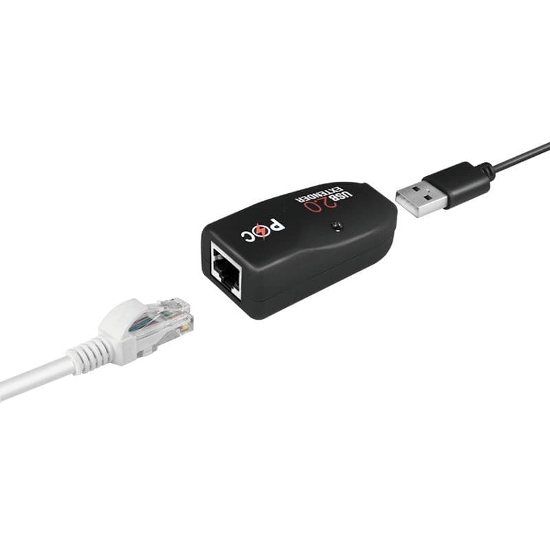 Extender USB Cat.5E Cat.6 fino a 50m, POC, Nero - 16