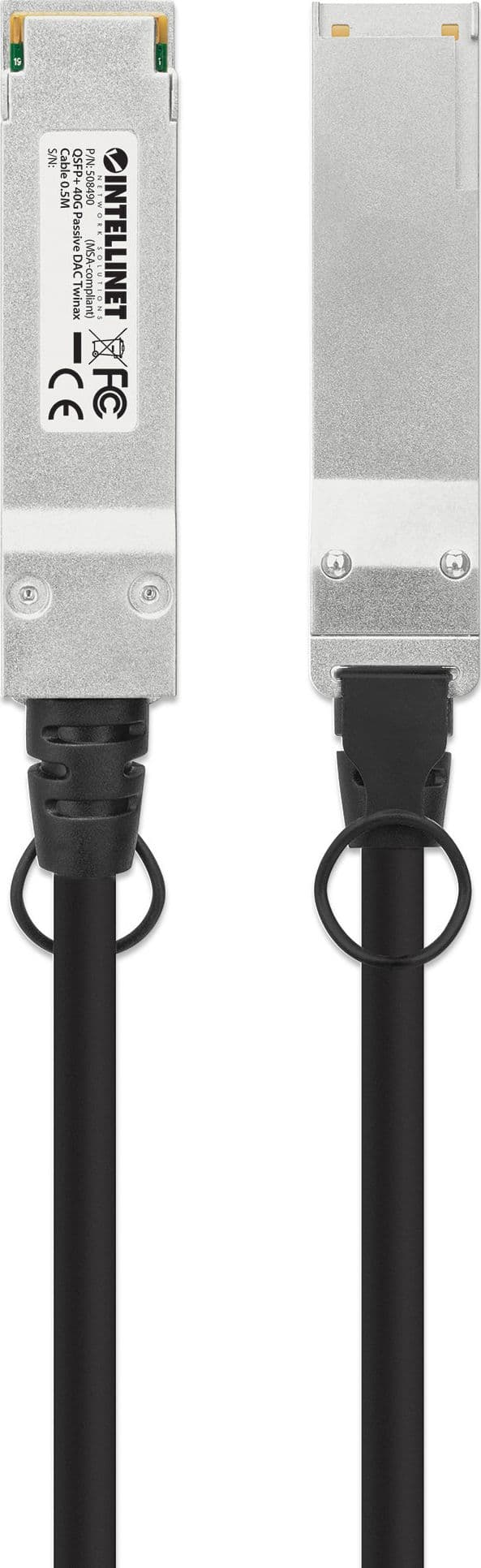 Cavo in Rame Twinax DAC Passivo QSFP+ 40G 1m - 6