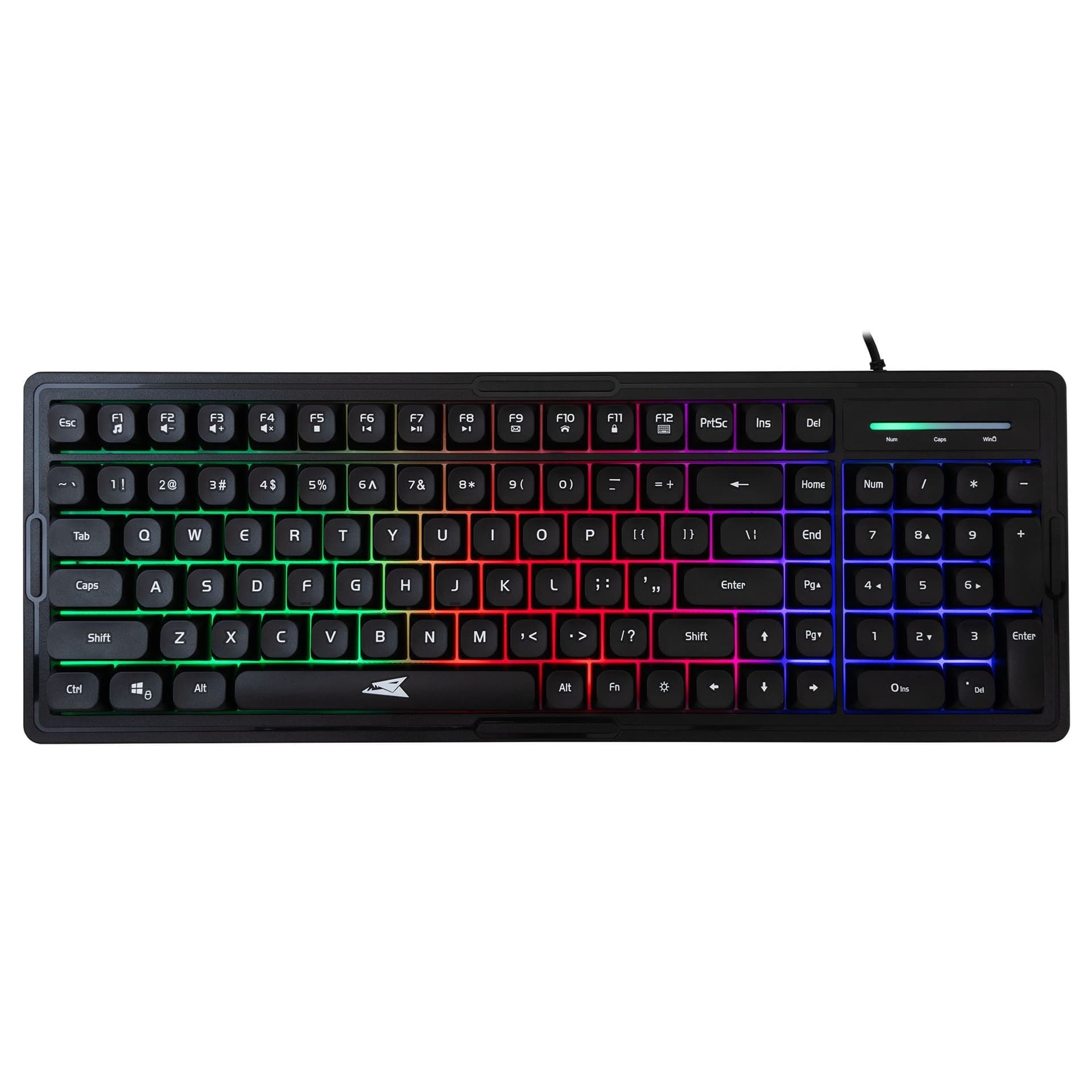 Kit Tastiera 101 Tasti e Mouse USB 7200 Dpi Nero, ORCA - 9