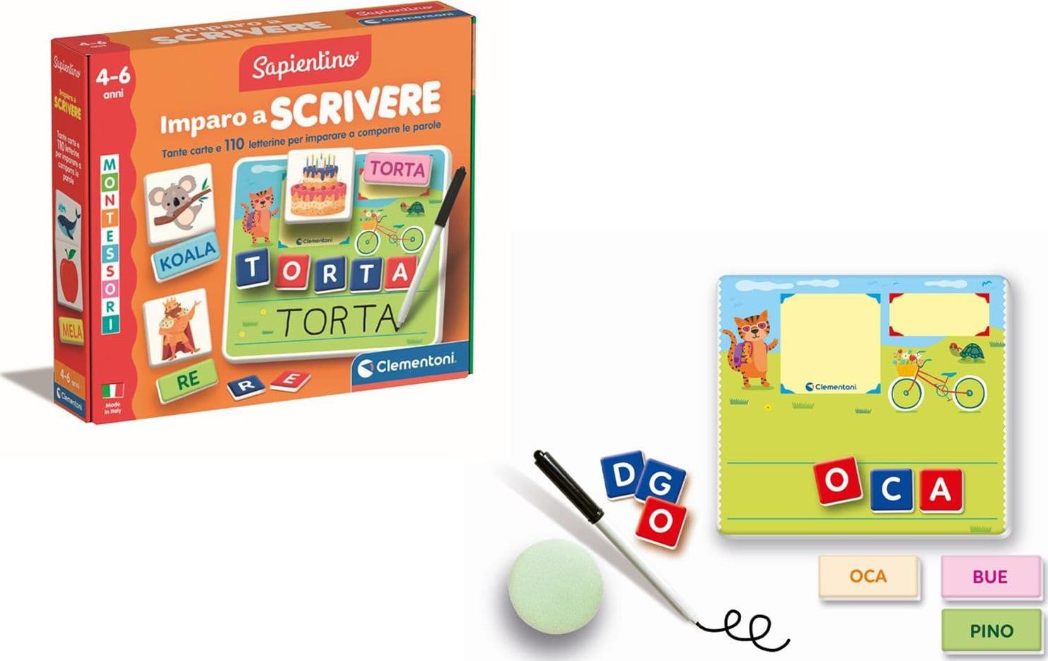 Sapientino Montessori Imparo a Scrivere