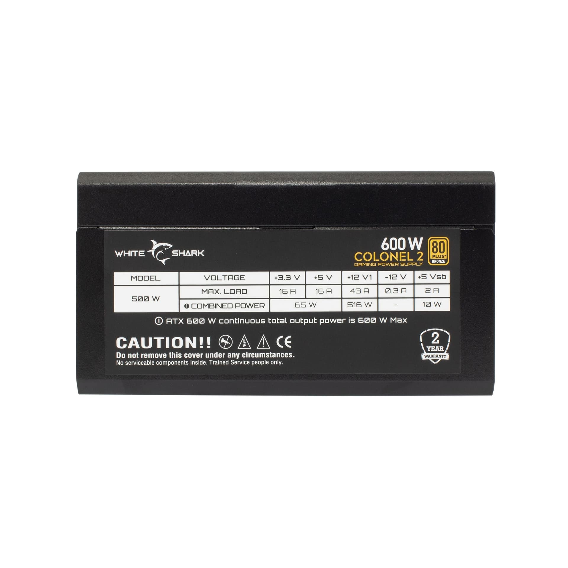 Alimentatore per PC ATX 600 Watt - 8