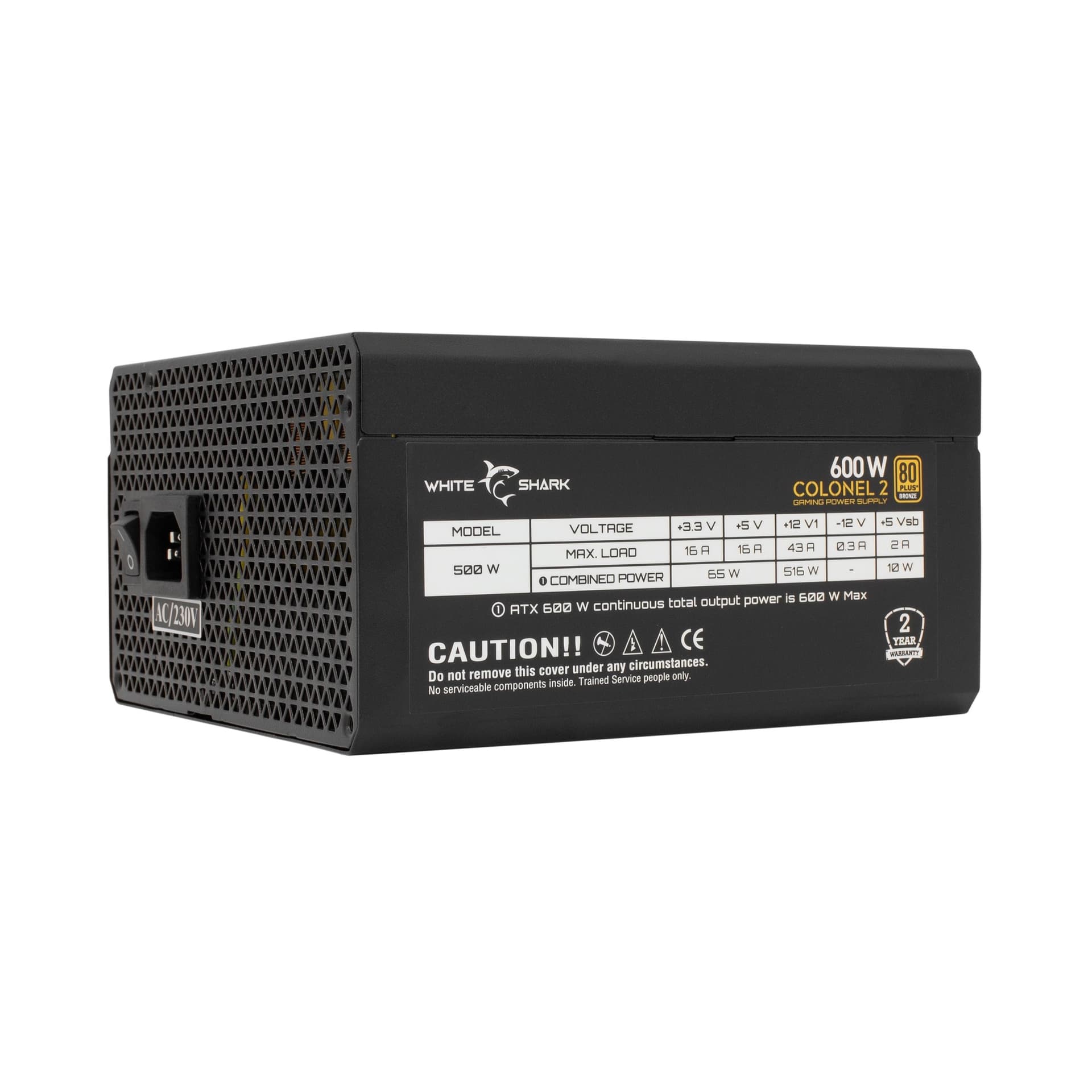 Alimentatore per PC ATX 600 Watt - 9