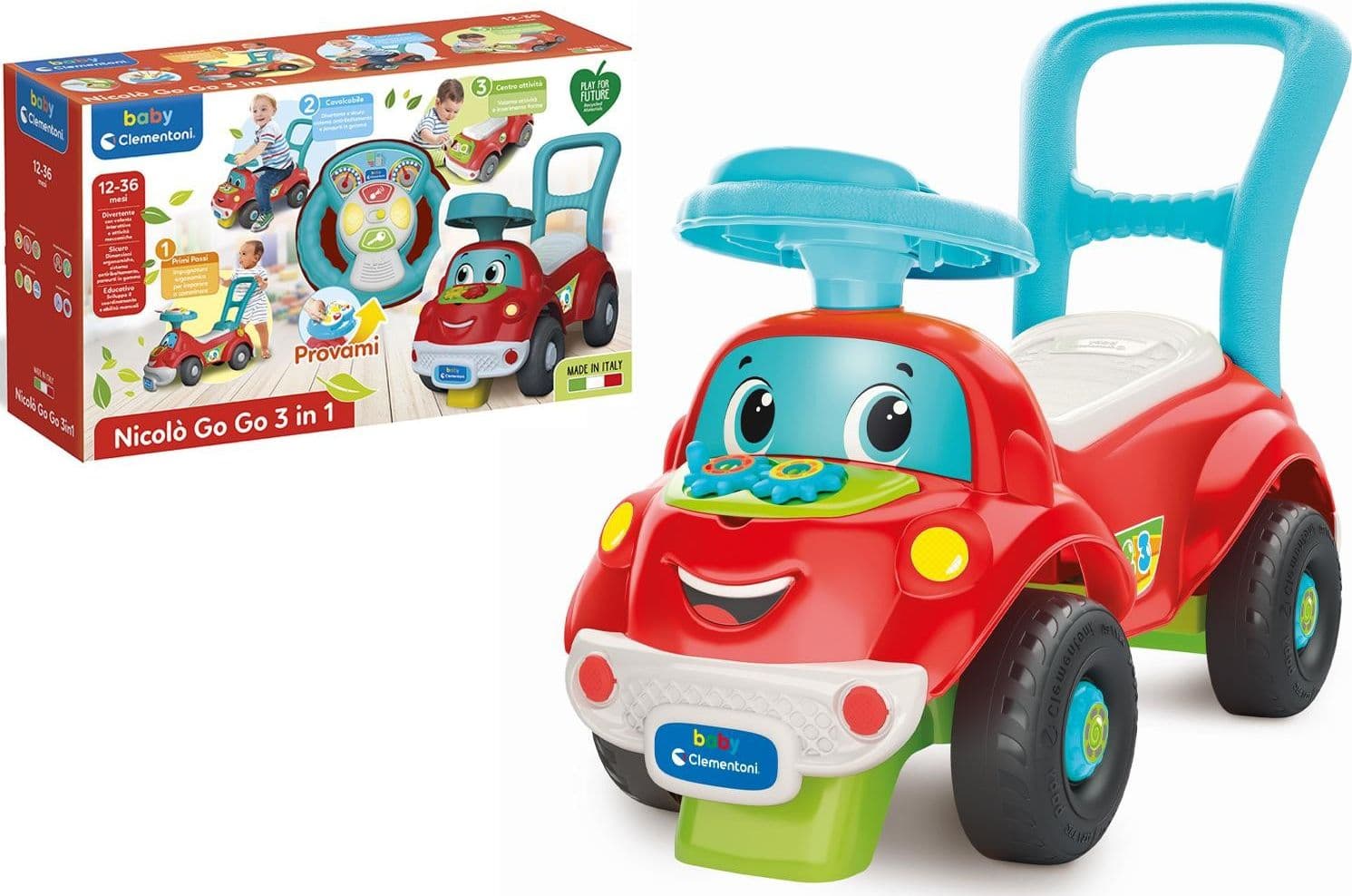 Nicolo' Go Go 3 in 1 in Ride-On Scontolo.net - Potenza, commercioVirtuoso.it