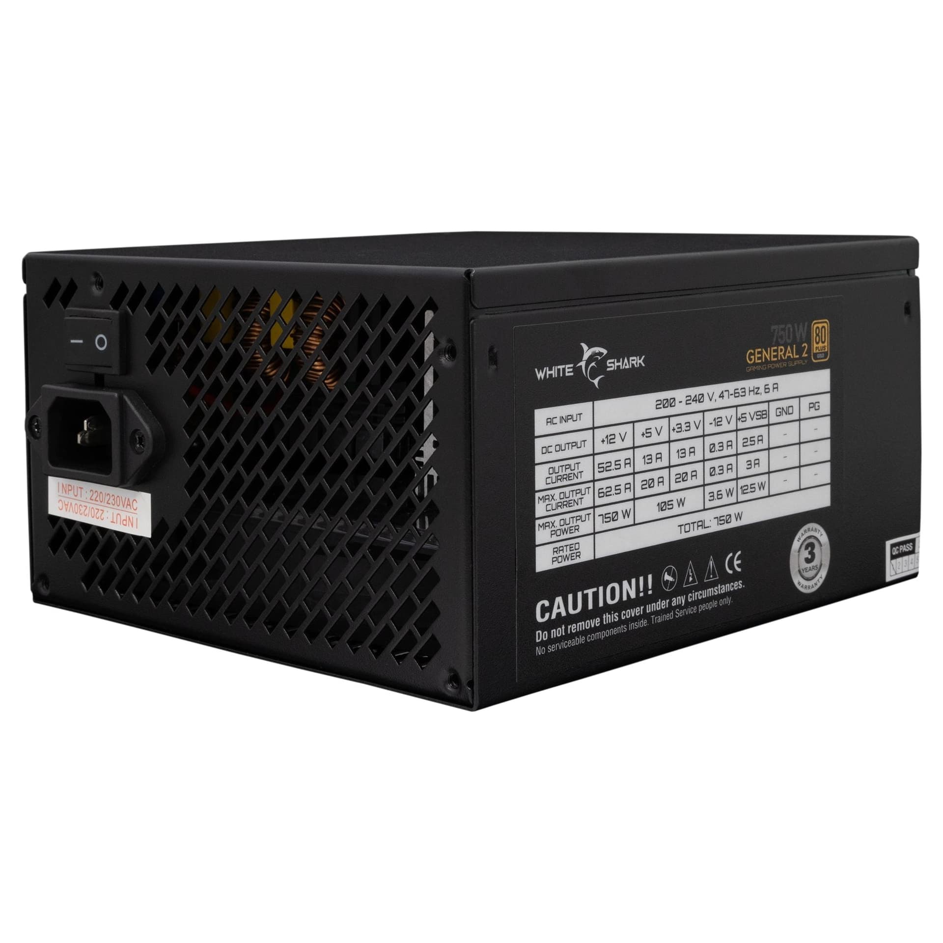 Alimentatore per PC ATX 750 Watt - 9