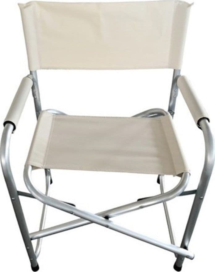 SEDIA REGISTA CREMA IN ALLUMINIO PER MARE PESCA SPIAGGIA GIARDINO PIEGHEVOLE 490006 - 5