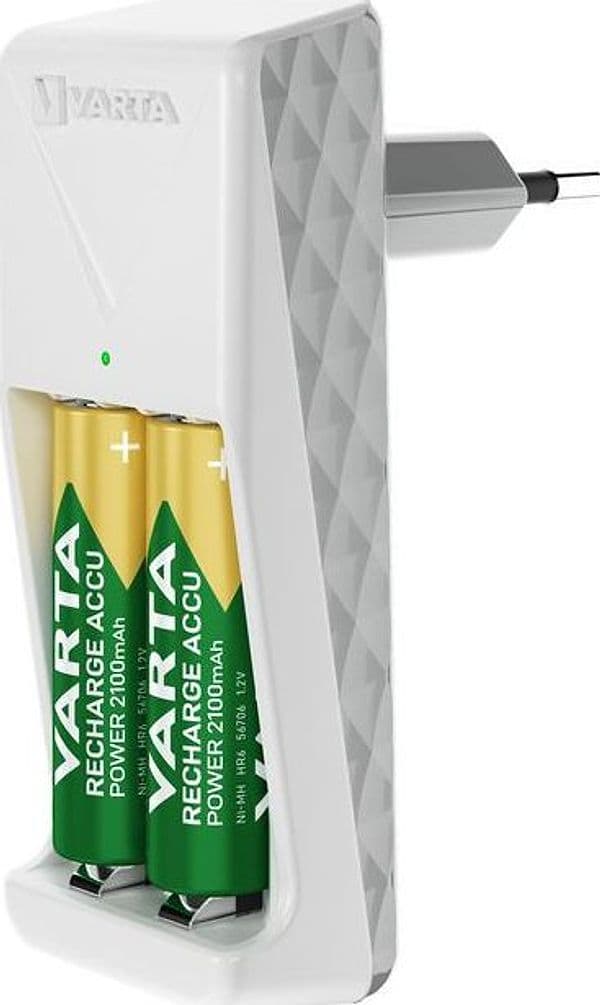 Caricabatterie Mini Charger per 2 Pile Stilo Ministilo AA/AAA - 8