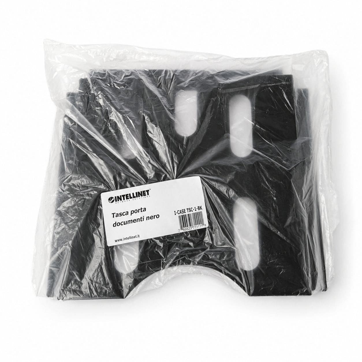 Tasca Porta Documenti per Armadi Rack Nero - 7
