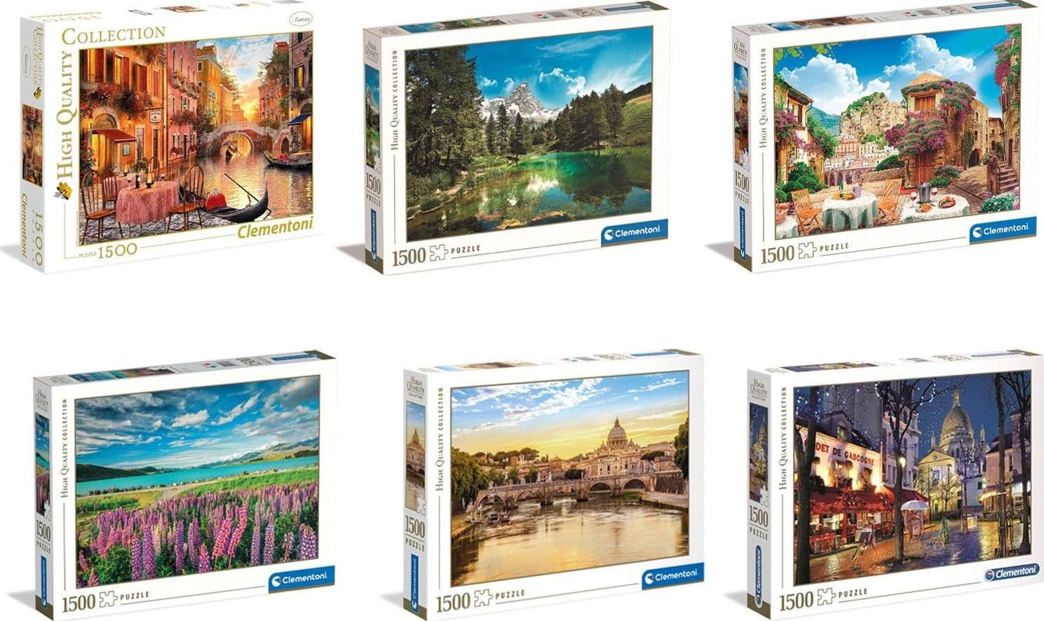 Puzzle 1500pz Assortiti - 2
