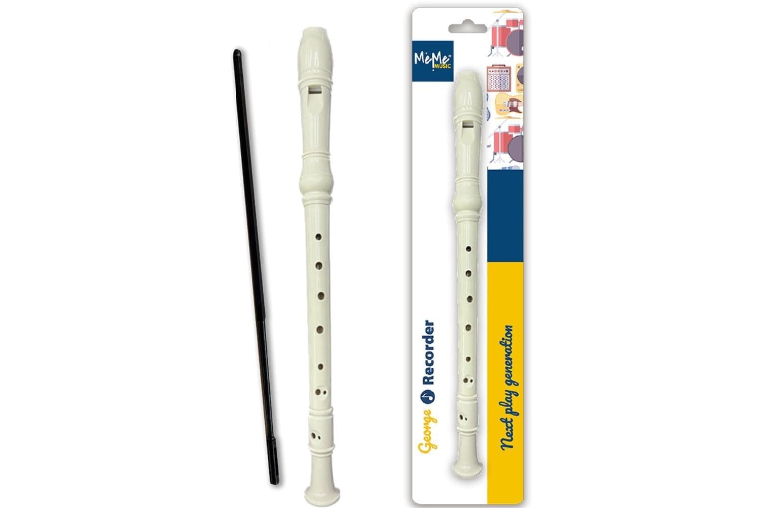 Flauto Dolce con Scovolino Pulizia George
