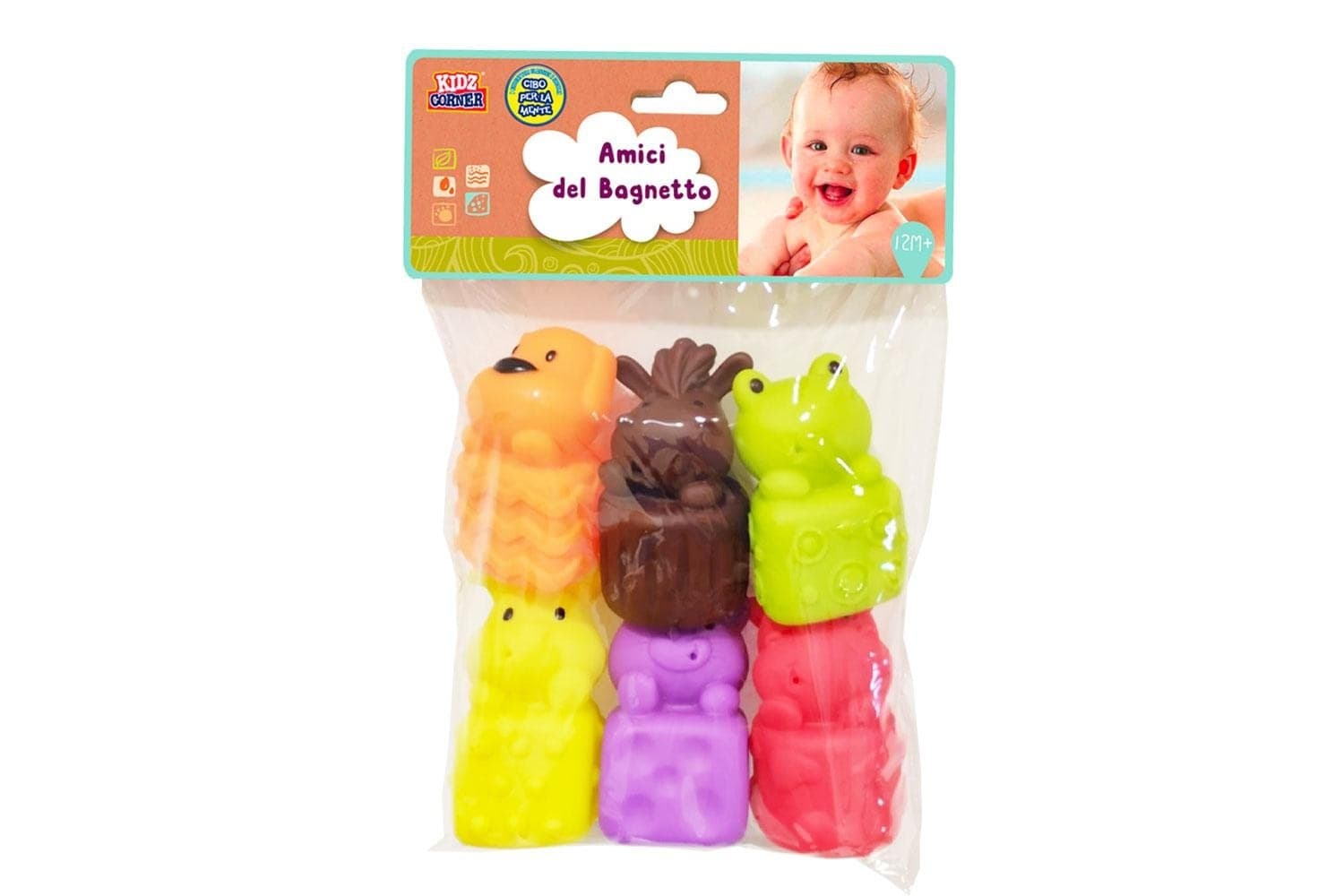 Vinile Bagnetto Animali Forme 6 pz - 3