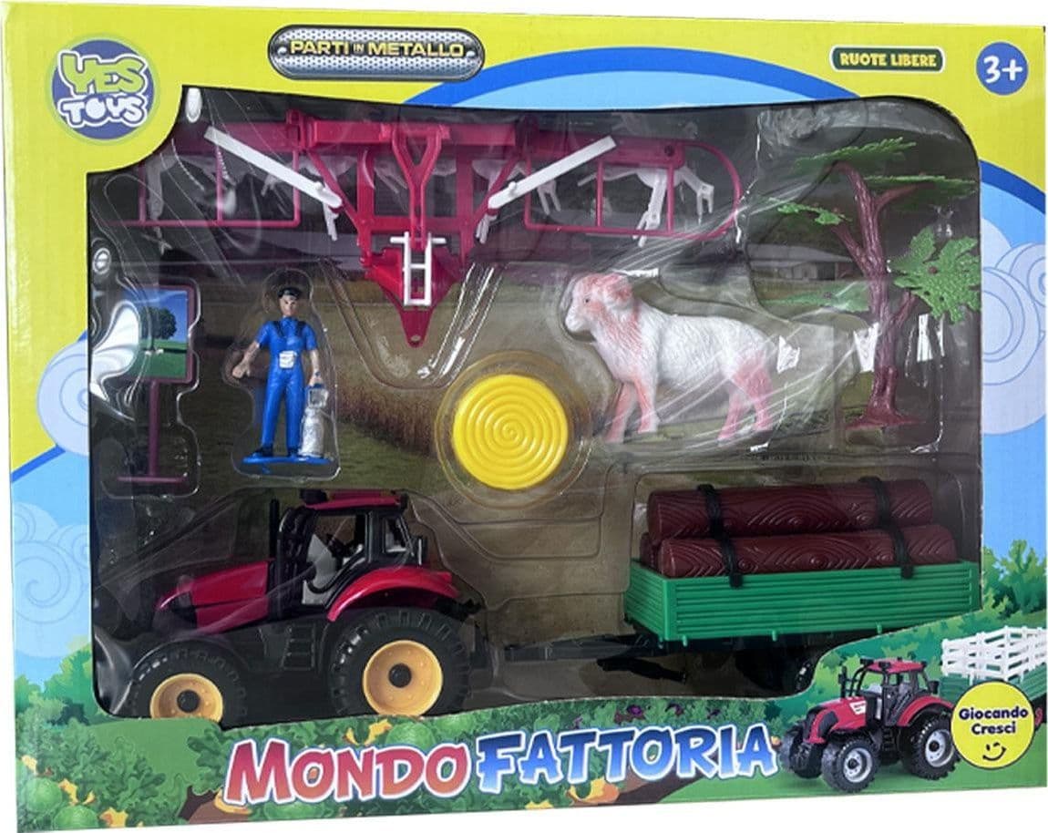Mondo Fattoria con Trattore e animali - 2