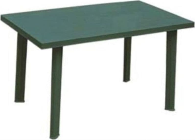 TAVOLO RETTANGOLARE DA GIARDINO ESTERNO VELO VERDE 126X76X72CM RESISTENTE 023447 - 3