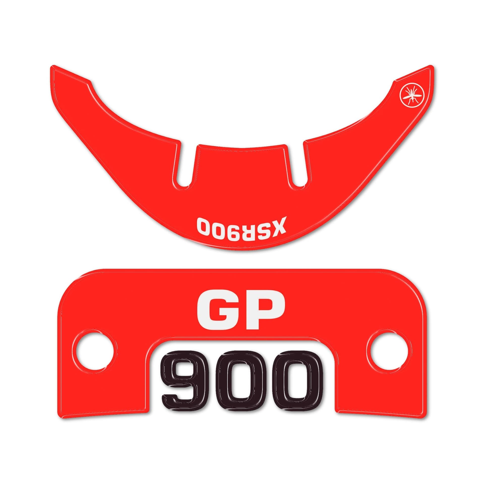 Adesivo zona chiave 3D compatibile con Yamaha XSR900 GP 2024-2025 - 7