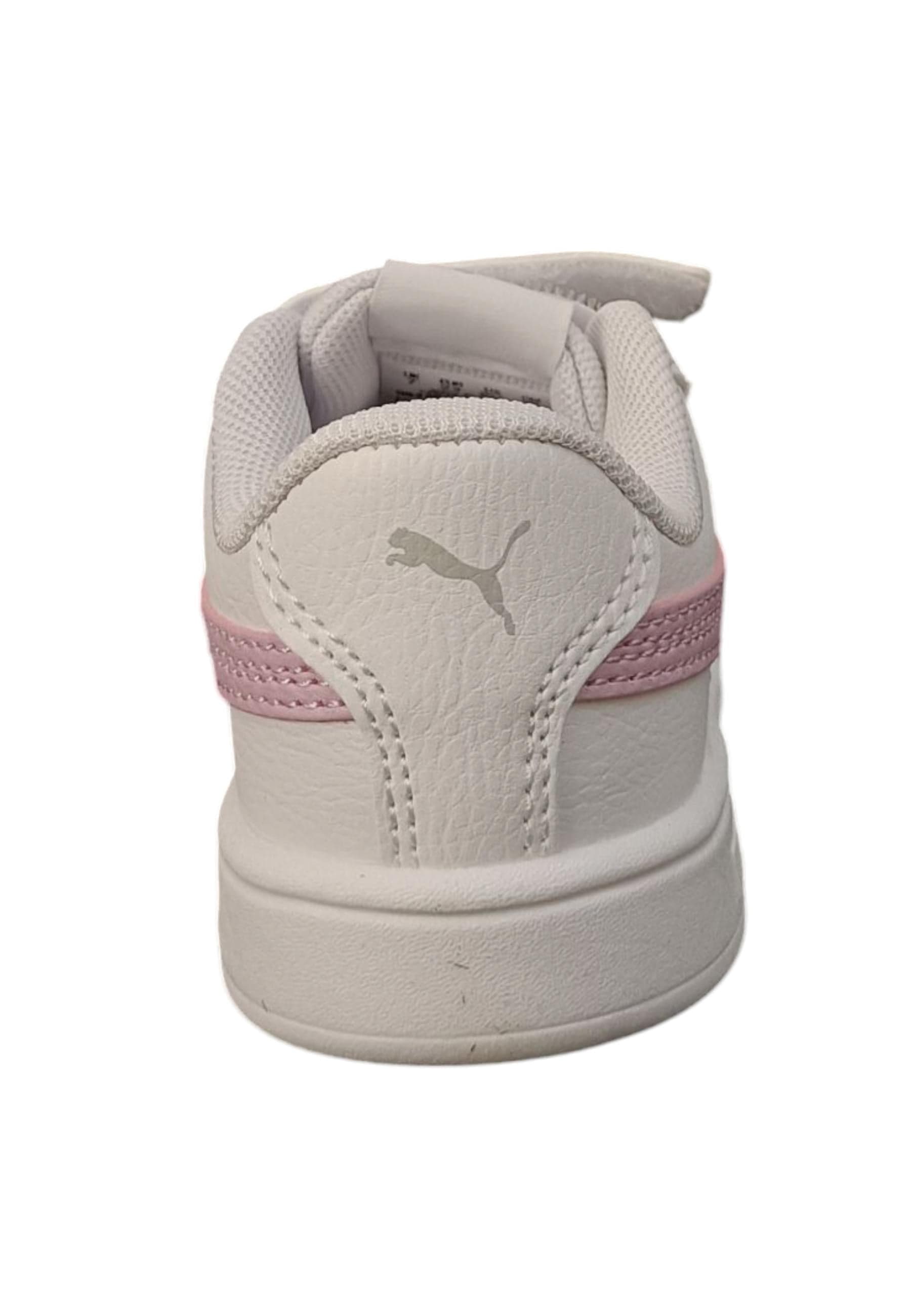 Scarpe sneakers Bambine e ragazze PUMA rickie classic  bianco-fuxja velcro in Sneaker casual Scarpetteria Gica - Trani, commercioVirtuoso.it