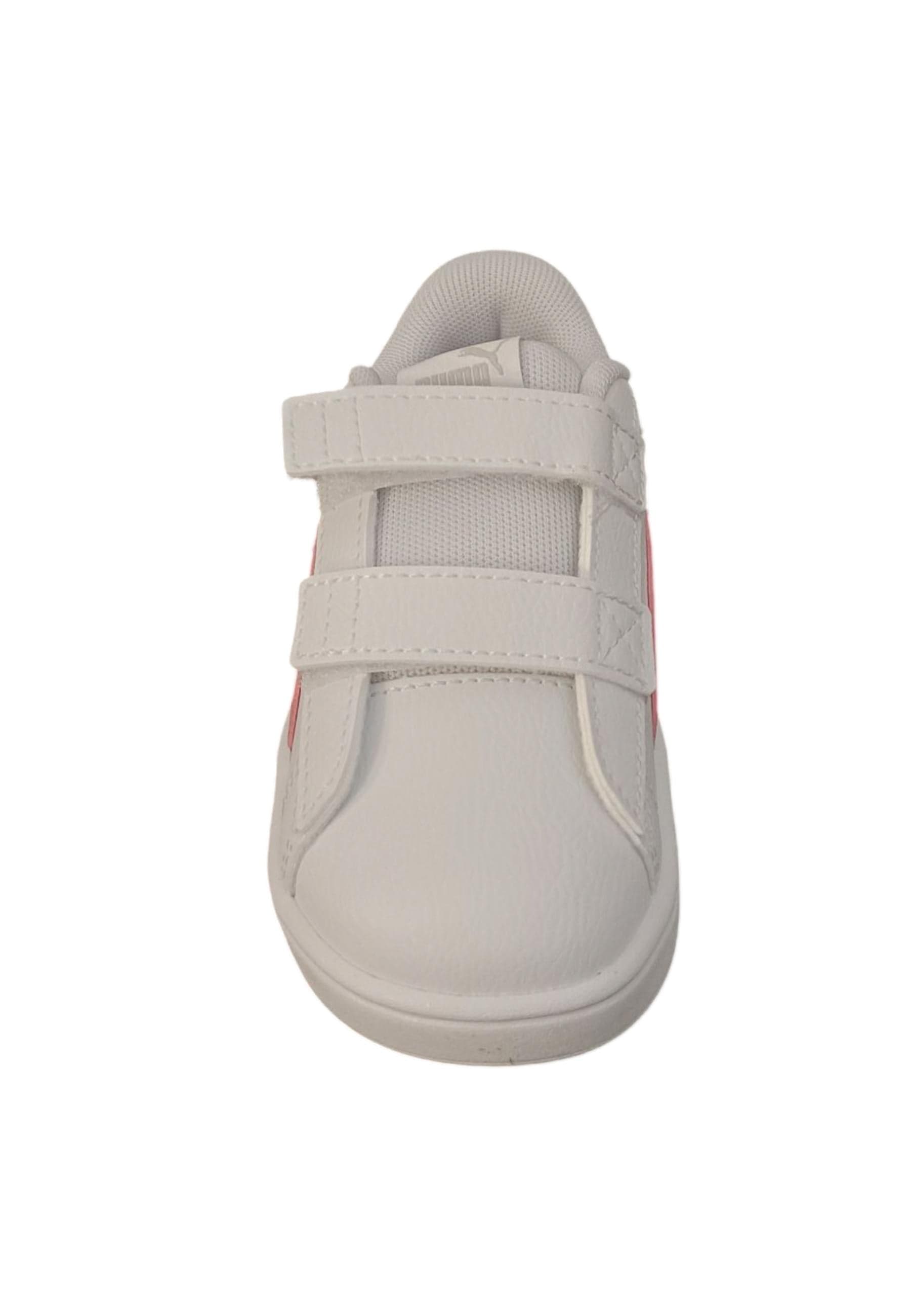 Scarpe sneakers Bambine e ragazze PUMA rickie classic  bianco-fuxja velcro in Sneaker casual Scarpetteria Gica - Trani, commercioVirtuoso.it