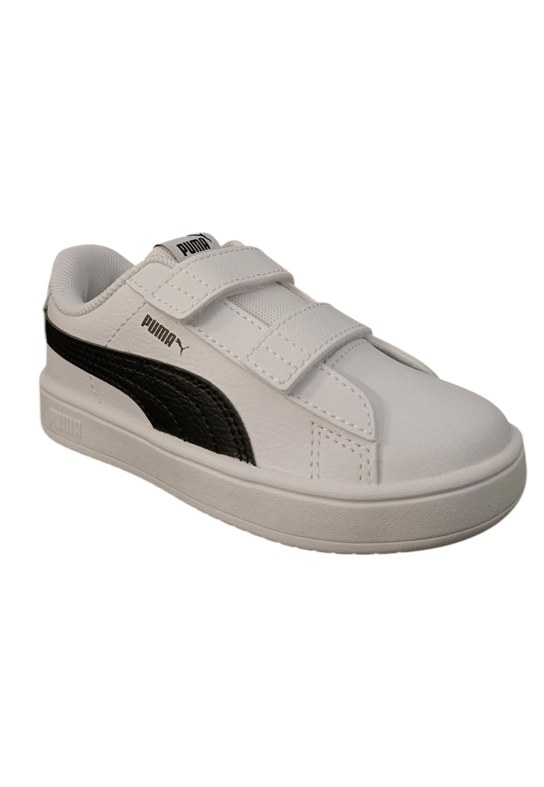 Scarpe sneakers Bambini e ragazzi PUMA rickie classic  bianco-nero velcro in Sneaker casual Scarpetteria Gica - Trani, commercioVirtuoso.it