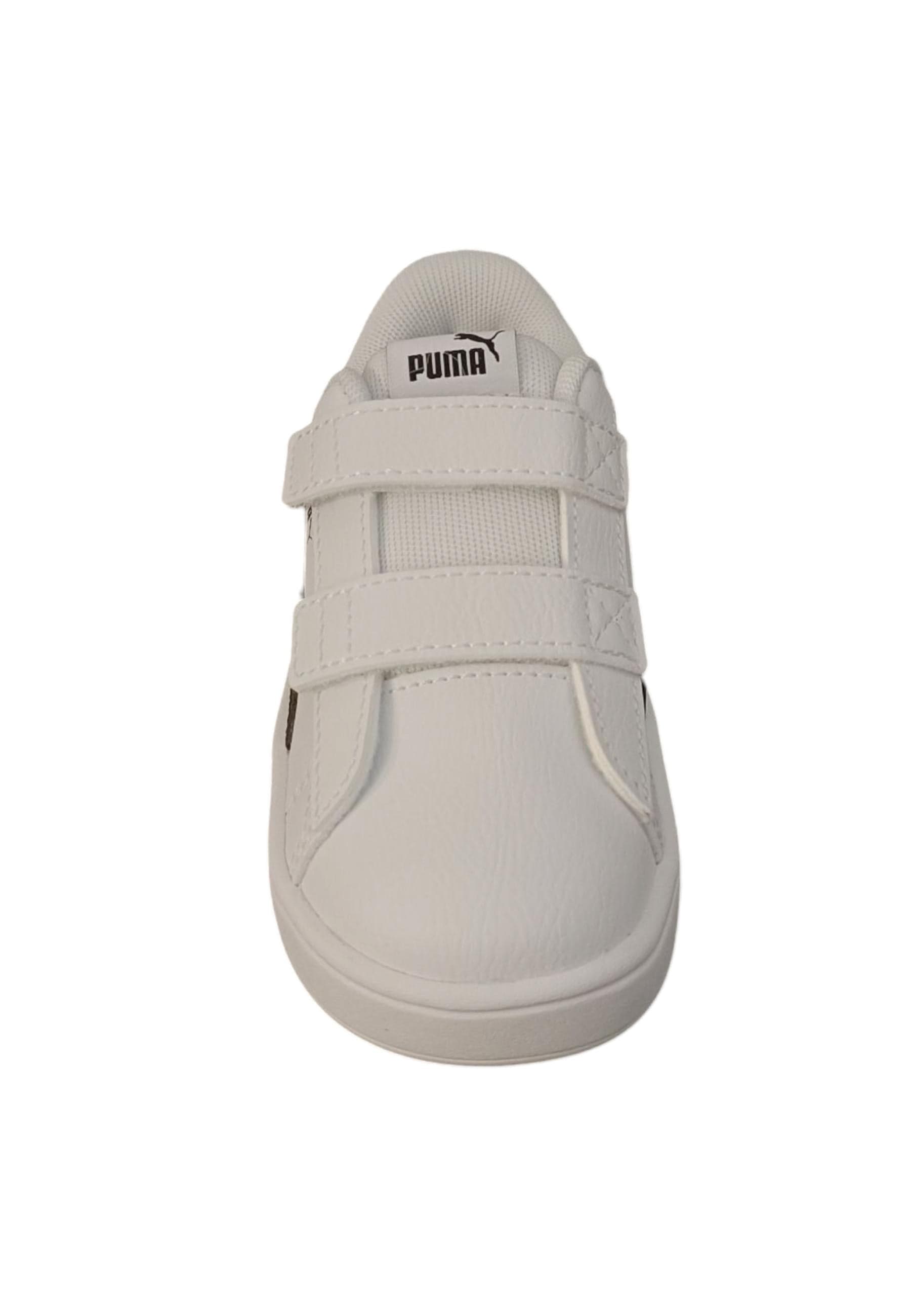 Scarpe sneakers Bambini e ragazzi PUMA rickie classic  bianco-nero velcro in Sneaker casual Scarpetteria Gica - Trani, commercioVirtuoso.it