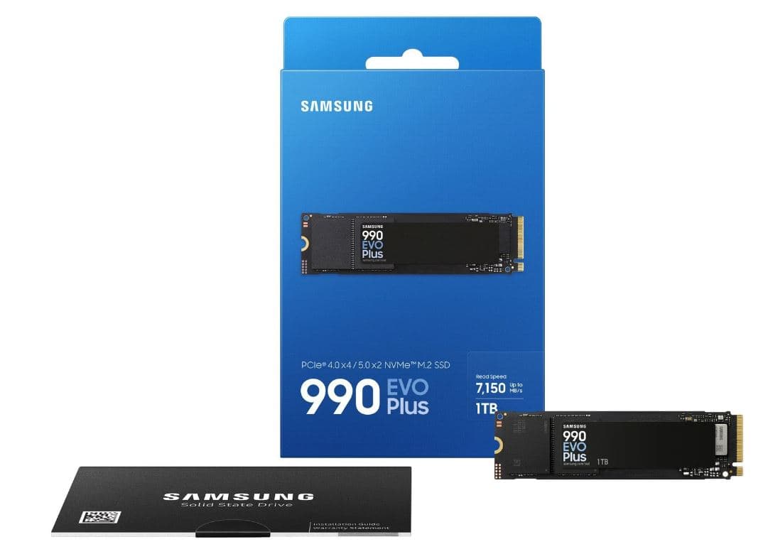 Samsung Ssd 990 Evo Plus Nvme M.2 1Tb MZ-V9S1T0BW - 5
