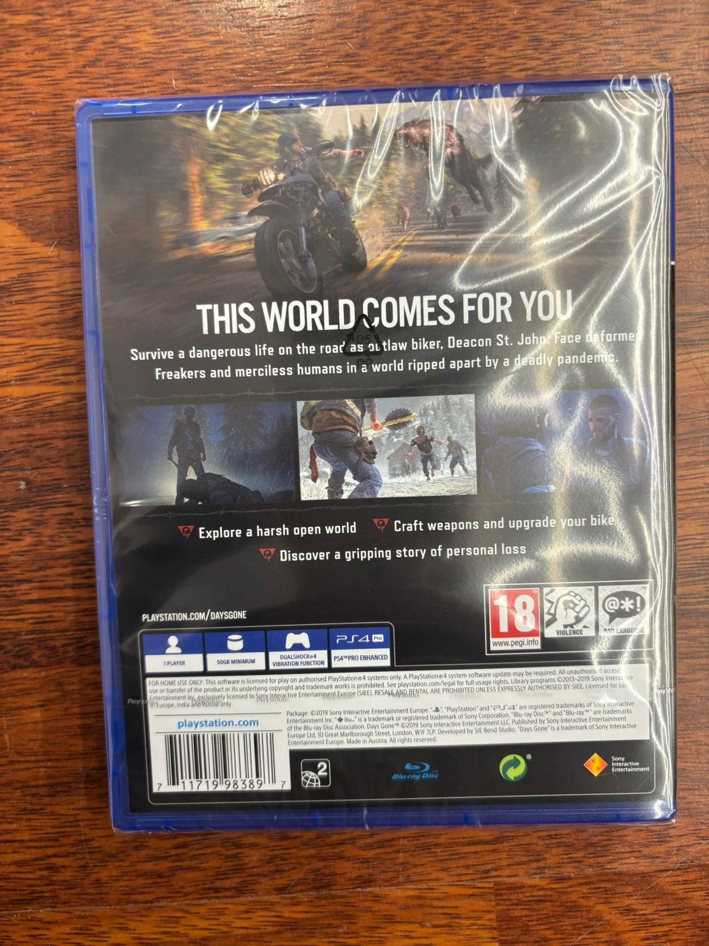 Days Gone PS4 UK USATO - 8