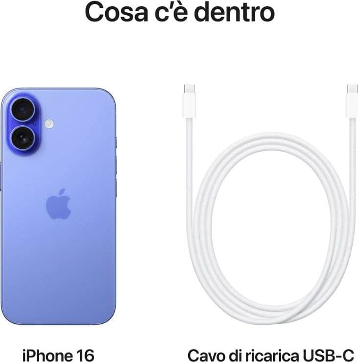 Apple Iphone 16 256Gb Blu Ultramarine EU - 4