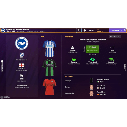 Footbal Manager 2024 Console Edition PS5 UK Usato2 - 3