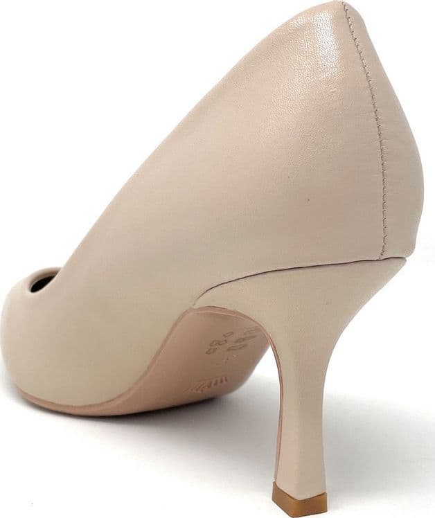 Francesco Milano décolleté in pelle beige A08 01A - 3
