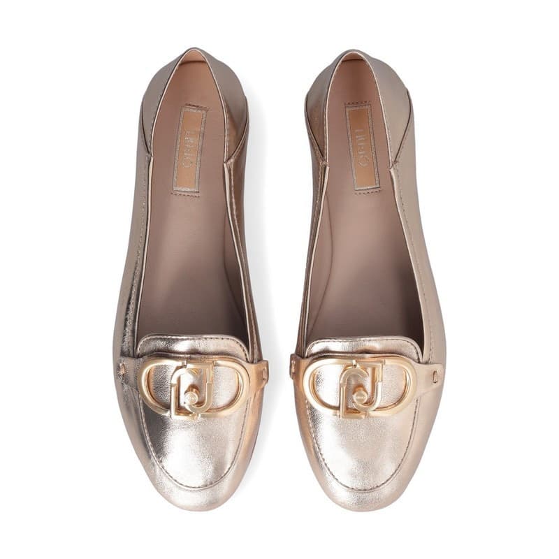 Liu Jo mocassini donna Emel 03 laminato gold SA5037PX186 - 5