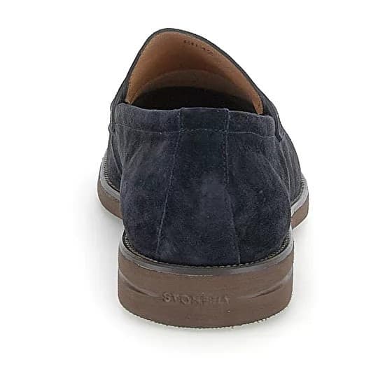 Stonefly mocassino uomo Calvin 9 in camoscio blu 220797 - 5