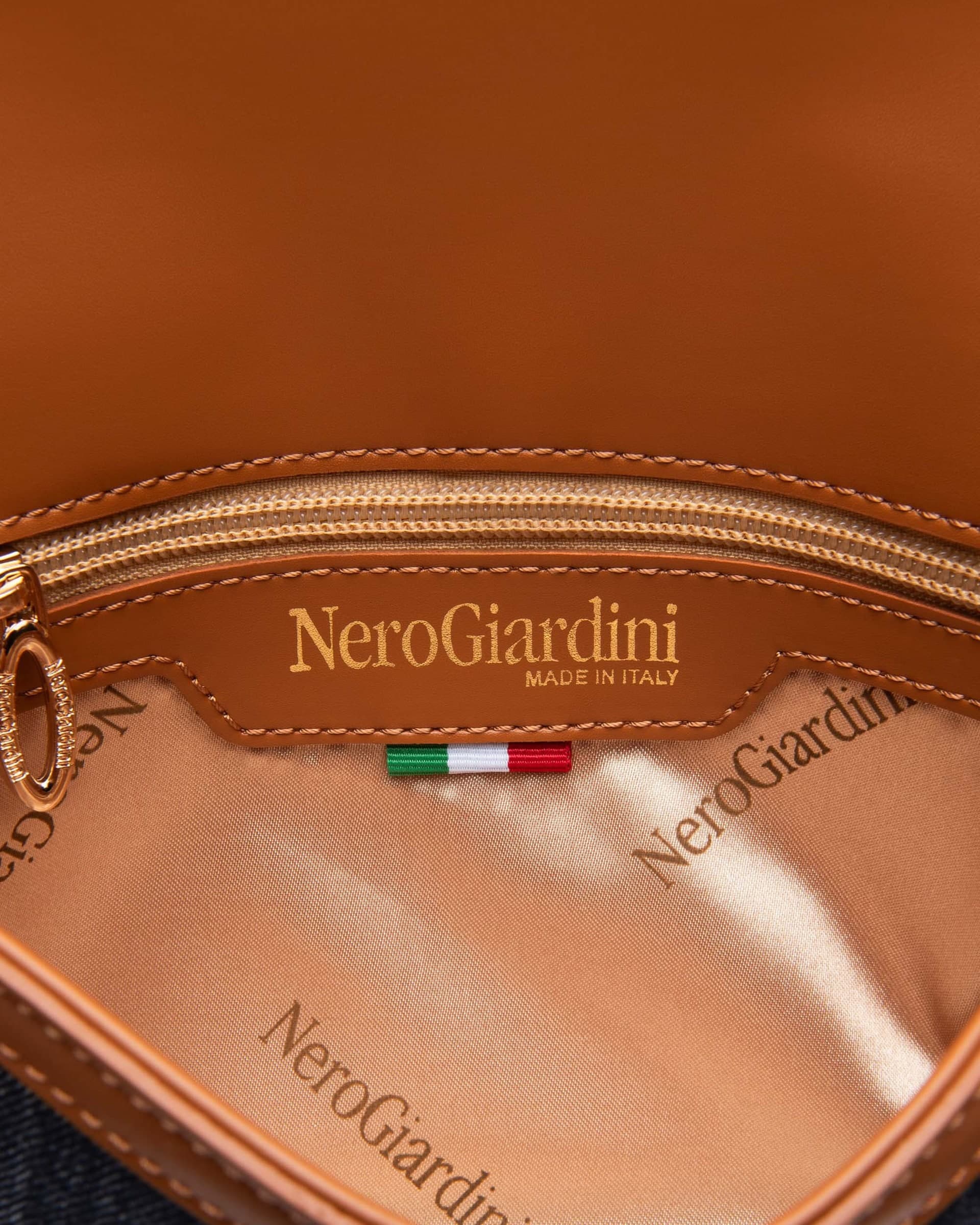 Nero Giardini pochette donna in jeans e nappa cuoio E543905D214 - 4