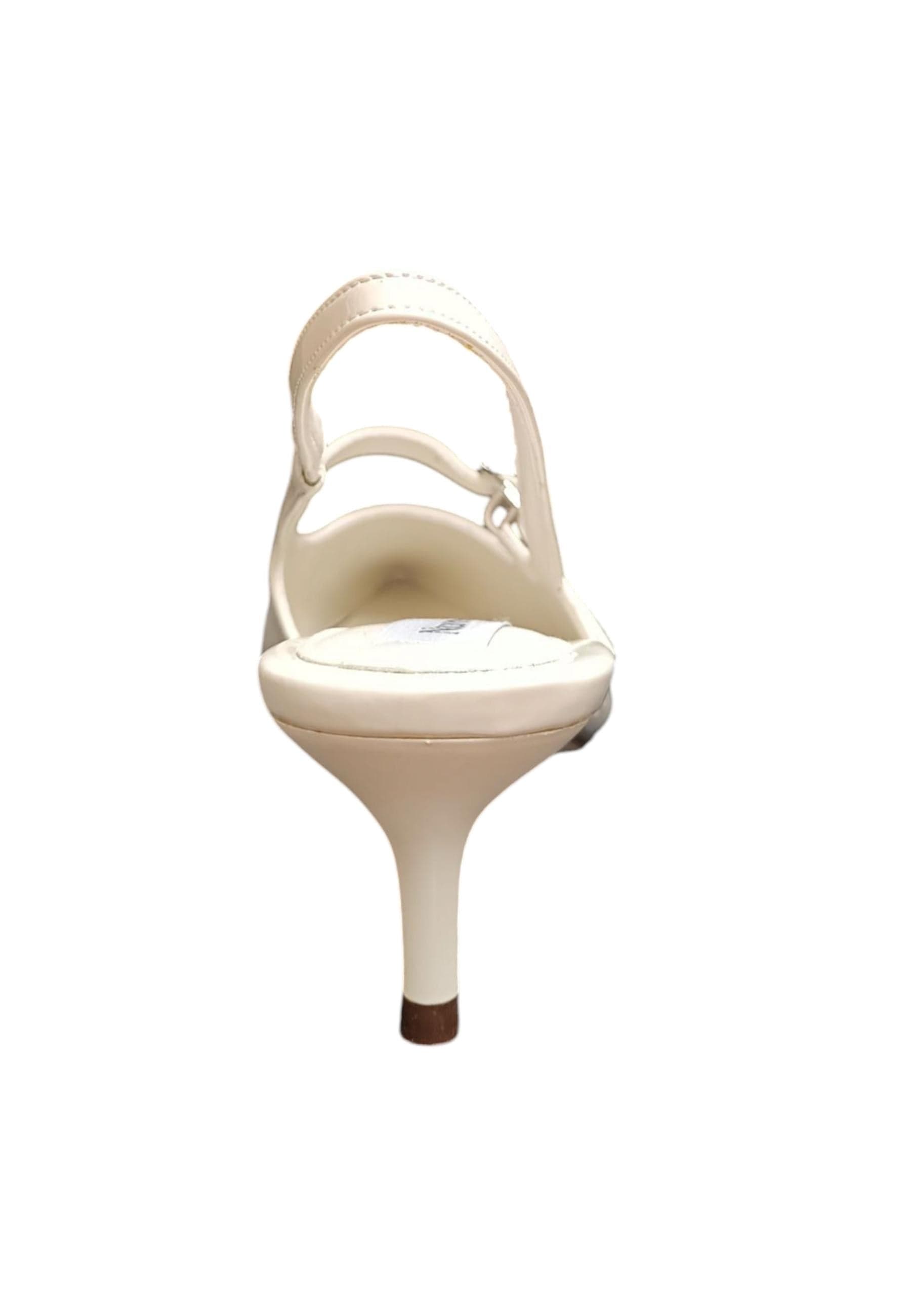 Décolleté donna Nazareno Gabrieli bianco vernice - Eleganza luminosa con elastico in Ballerine Scarpetteria Gica - Trani, commercioVirtuoso.it