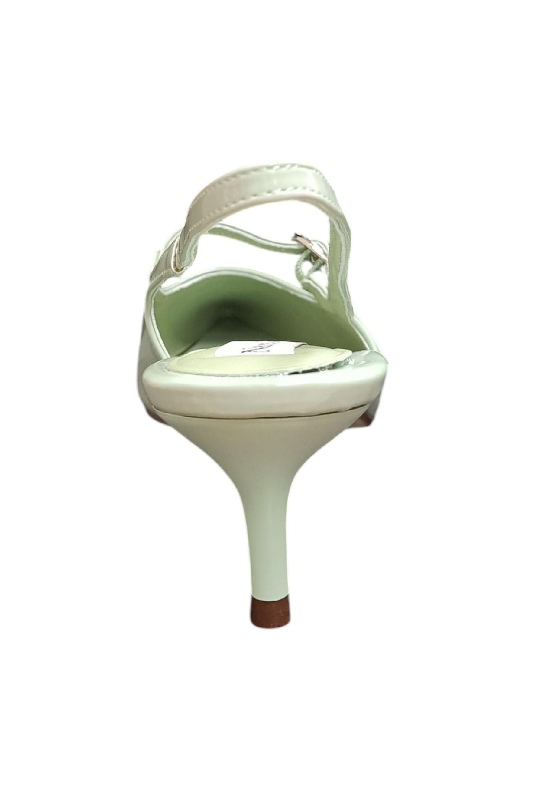 Décolleté donna Nazareno Gabrieli verde tiffany vernice - Eleganza fresca con elastico in Ballerine Scarpetteria Gica - Trani, commercioVirtuoso.it