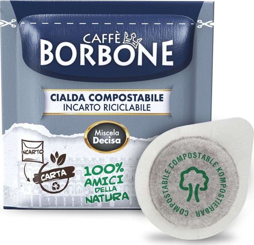 Borbone Box Cialde 44mm Miscela Decisa (Nera) 120pz - 2